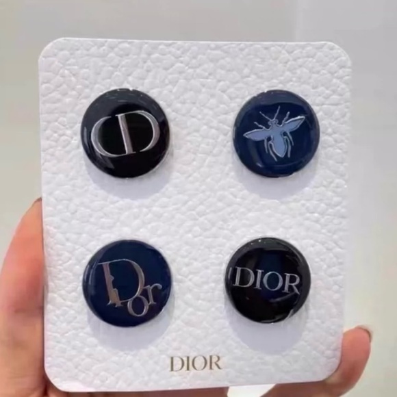 Dior Accessories - Dior beauty gift Pin badge Set of 4 Brooch